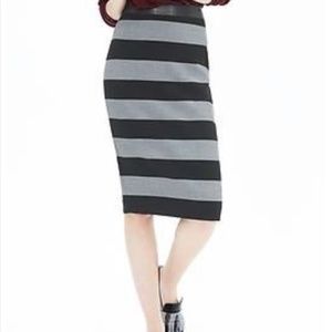 Banana Republic Bold Striped Pencil Skirt (8)